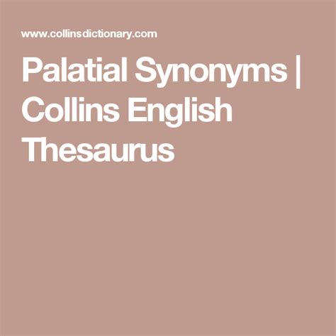 synonym for|Collins Thesaurus .